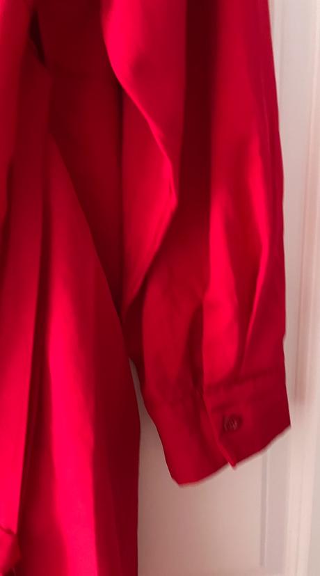 Tmavočervené zavinovacie šaty, m - 2xl, xxl