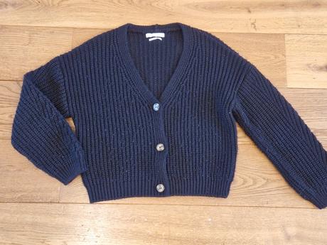 Zara oversized crop style sveter cierny 146, zara,146