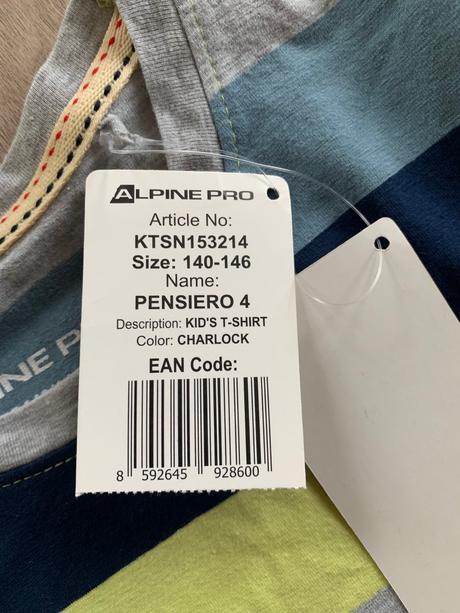 Chlapčenské tričko alpine pro - veľ. 140, alpine pro,140