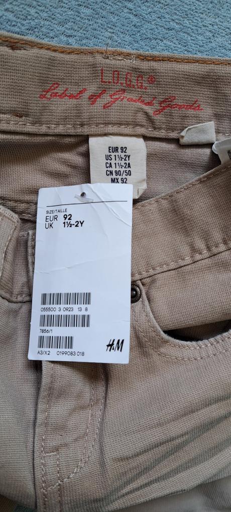 Elegantne nohavice, h&m,92