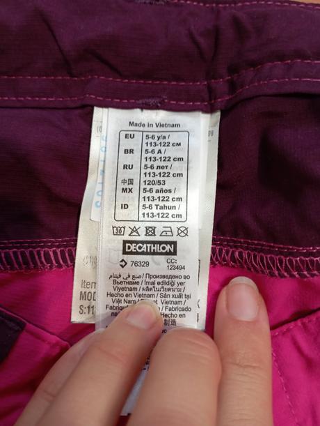 Turistické nohavice, 116