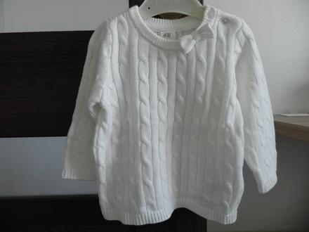 Pletený pulóver, h&m,74