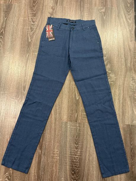 London hill panske lanove nohavice 30/32, m