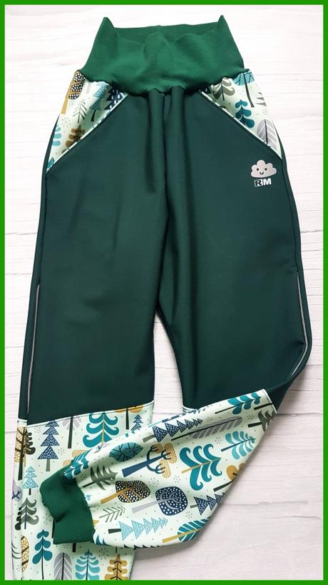 Softshellové nohavice, 92 - 170