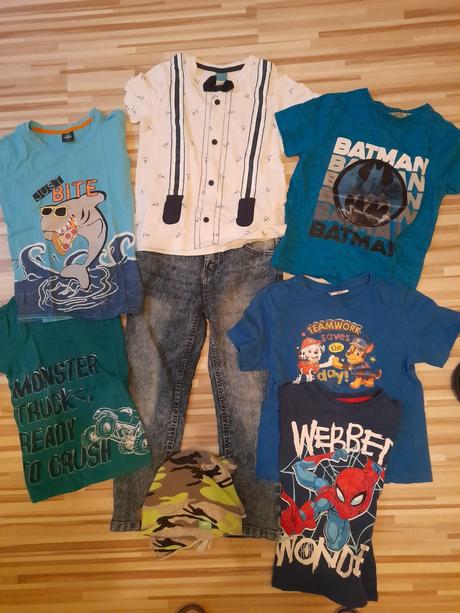 Balík oblečenia, 104–116