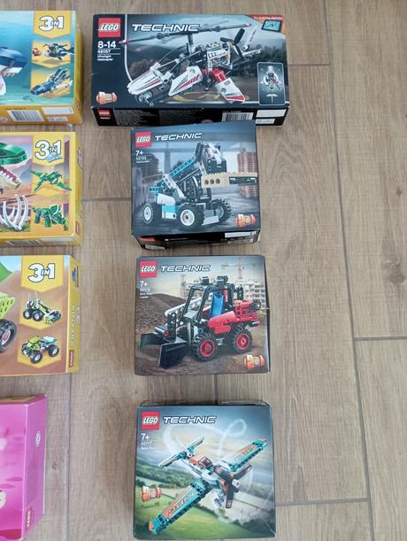 Lego creator a technic (výborný stav),