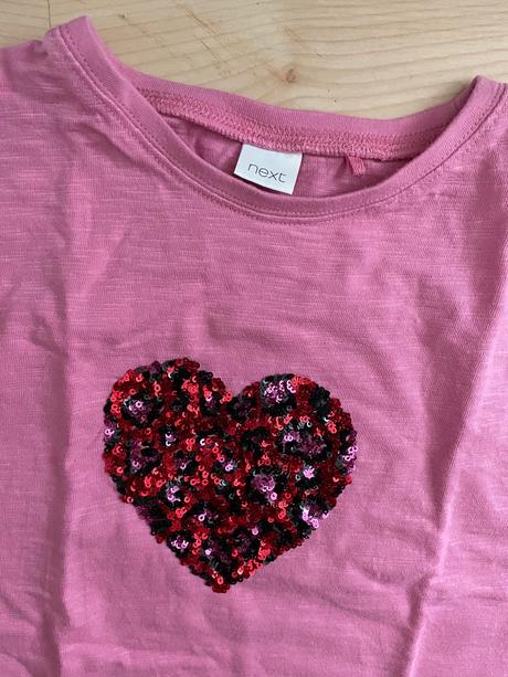 Šaty next srdiecko 9 rokov, next,134