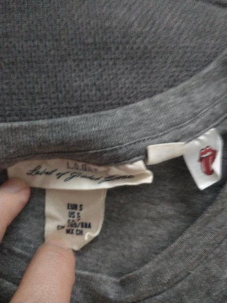 Tričko s flitrami the stones, h&m,s