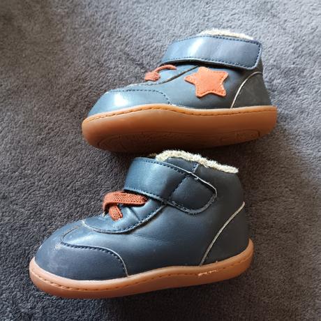 Zimné barefoot topánočky, little blue lamb,21