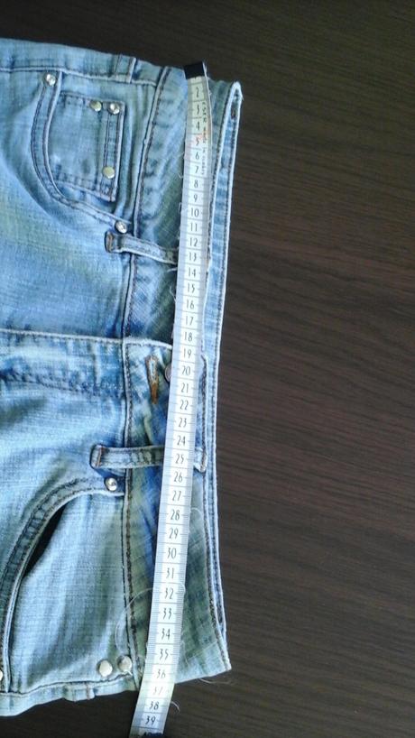 Dzinsove 3/4 nohavice/dlhsie sortky, m