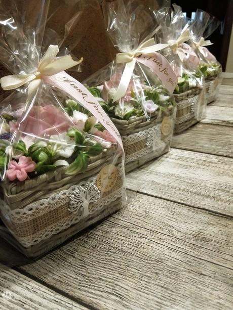 Voňavá dekorácia - mydlová ruža,