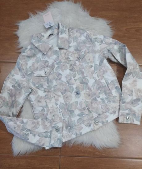 Kvetovana riflová bunda, orsay,38