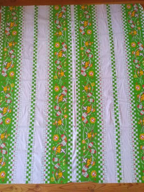 Retro veľkonočny obrus veľky - 15eur,