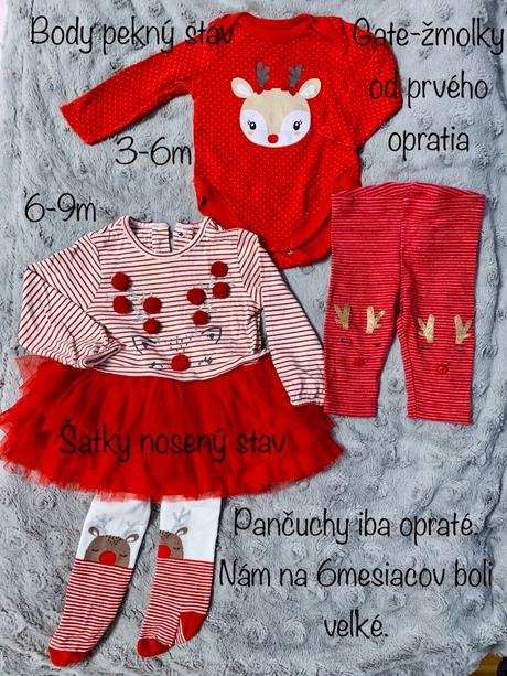 Vianočné šaty a nové pančuchy 68, 68