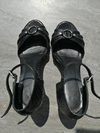 Celokožené sandálky v 37 talianske, vd 23, 37