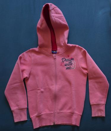 Predám  dievčenskú mikinu zn. lupilu, lupilu,116