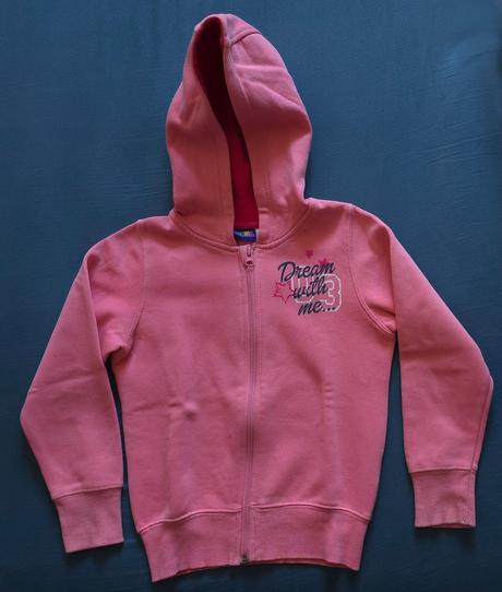 Predám  dievčenskú mikinu zn. lupilu, lupilu,116