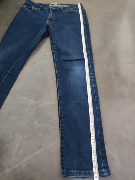 Pánske strečové rifle, denim,m