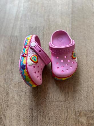 Crocs c8 ruzove 15,5 cm, crocs,24