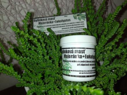 Bylinková masť-majoránka+eukalyptus-30ml,