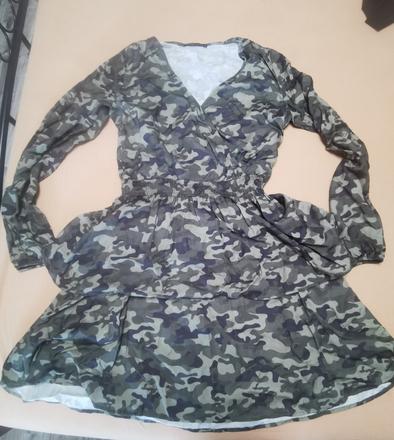 Maskáčové šaty, mohito,34