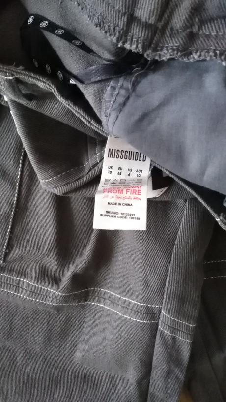 Bavlnené nohavice missguided, 38