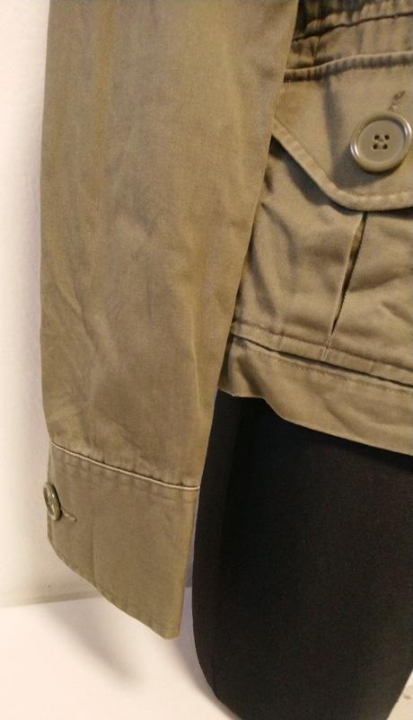 Dámska olivová bundička, laura scott, xs