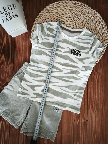 Suprava kratasy + tričko zara 104, zara,104