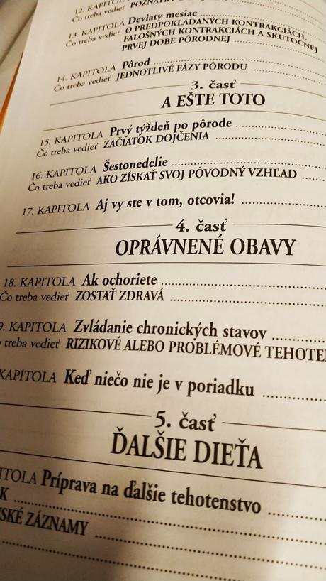 Kniha o tehotenstve, 