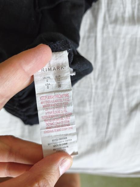 Ľanové šortky s vysokým pásom, primark,32