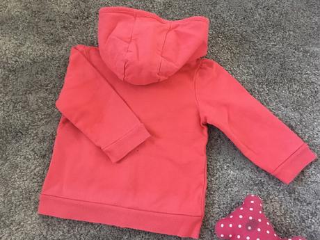 Babyclub mikina s kapucnou na zips dievča 86, baby club,86