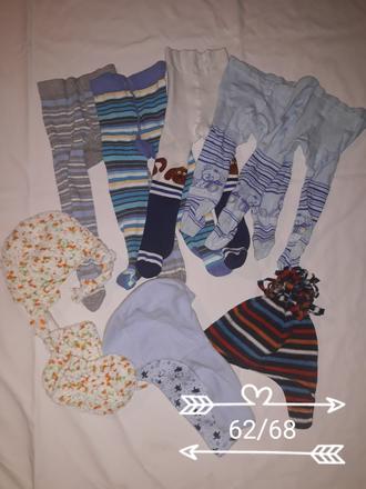 Balík oblečenia - chlapec 62/68, 68–80