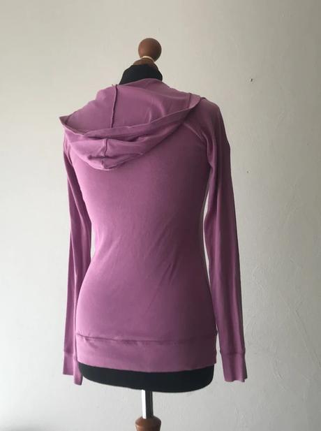 Štýlová fialová mikina, benetton,158