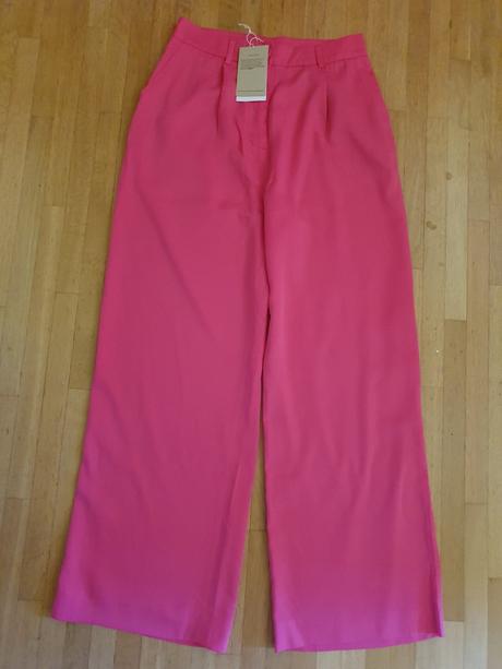 Ružové letné nohavice, 38