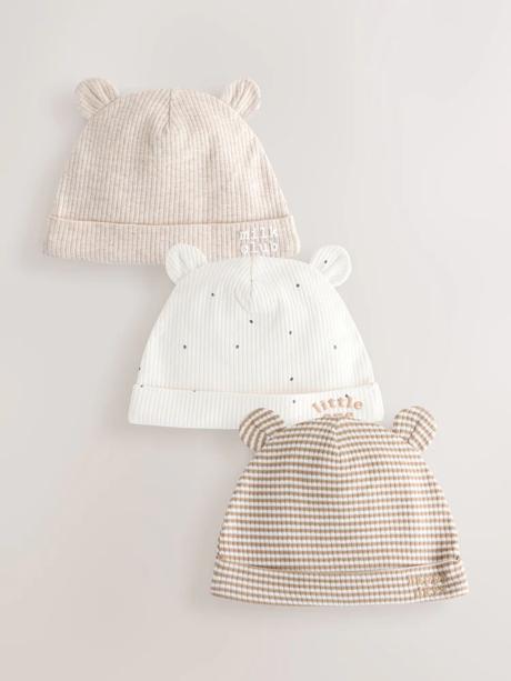 3 balenie čiapok next, next,50 - 80