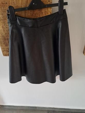 Kožená sukňa, s