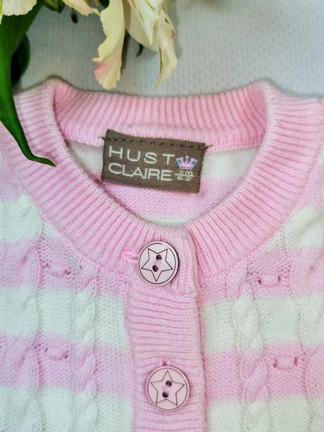 Hust claire - pletený overal, 68