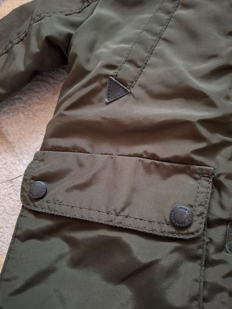 Bunda hm pekný stav, h&m,92