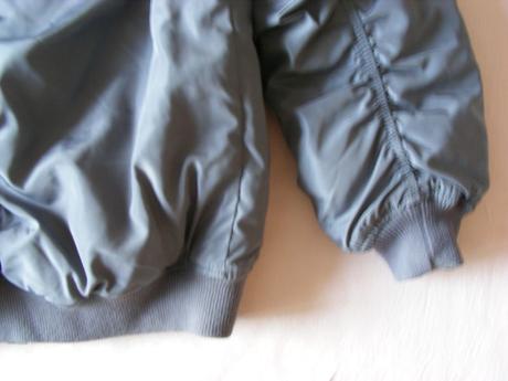 Teplá oversize bombera h&m - s/m, h&m,m