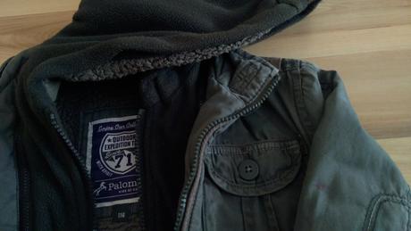 Zelená prechodná bundička na donosenie, 5-6r., palomino,116