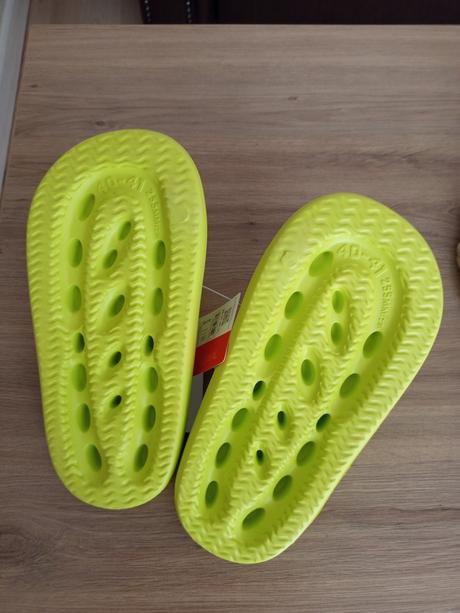 Letné šľapky neónové žlté, 39 / 40