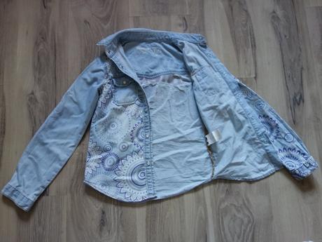 Riflová košela desigual 122/128, desigual,122