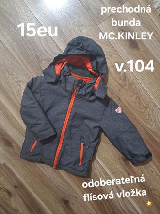 Prechodná bunda mc. kinley, mckinley,104