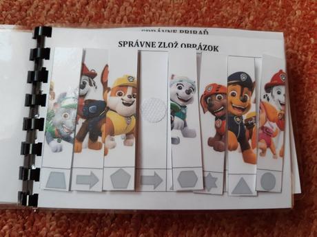 Labková patrola zosit s aktivitami, 