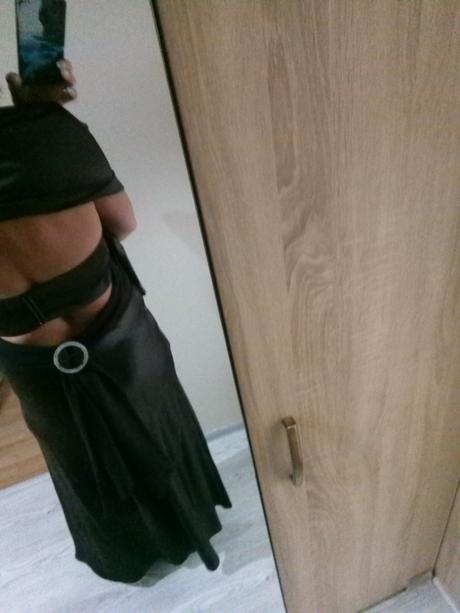 Čokoladovo hnedé šaty, 40