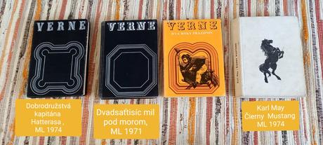Knihy verne, karl may,
