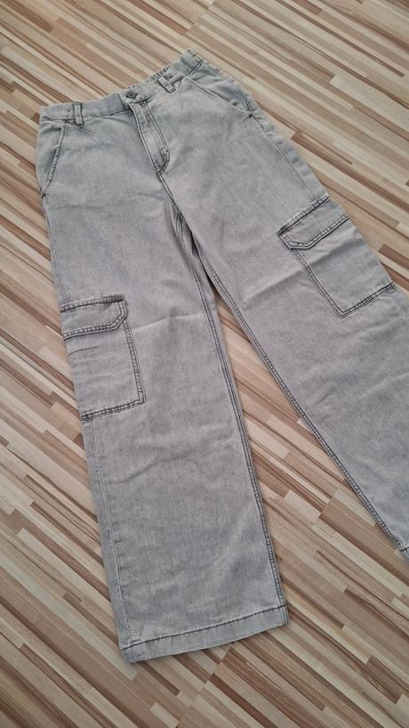 Široké rifle, h&m,164