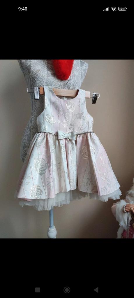 Detské slávnostné šaty, 98