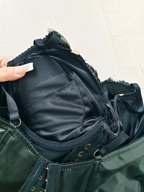 Koženková podprsenka 85b, new yorker,85b