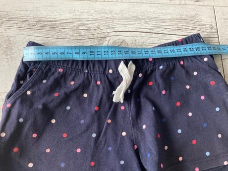 Bodkované kraťasy, h&m,122